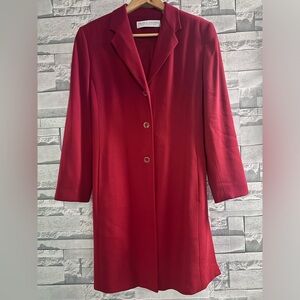 Valerie Stevens Red Collection Coat
💯 PURE NEW WOOL